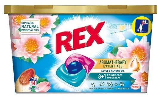 Rex Power Caps 14ks LotusUni | Prací prostředky - Prací gely, tablety a mýdla